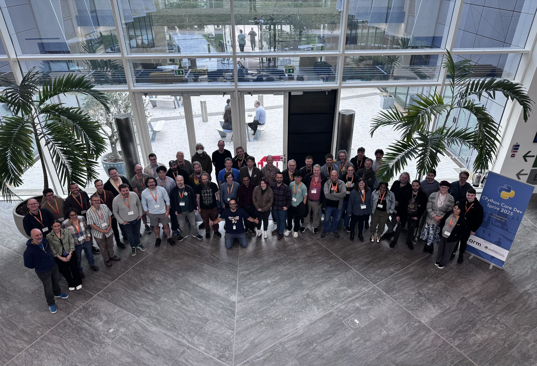 CPython Core Dev Sprint 2025, ARM, Cambridge